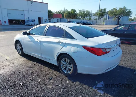 2012 Hyundai Sonata Gls из США, поврежденный, VIN 5NPEB4AC7CH406073